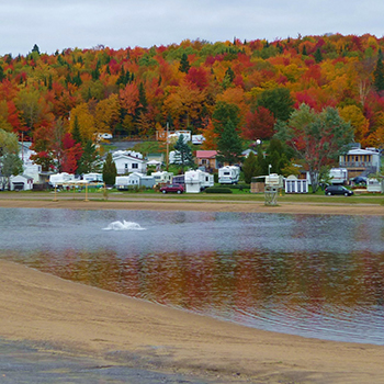 Camping Plage Laurentides, Qu�bec City, Qu�bec