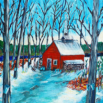 Sugar Shack by Sherry Beiers, Muskoka, Ontario