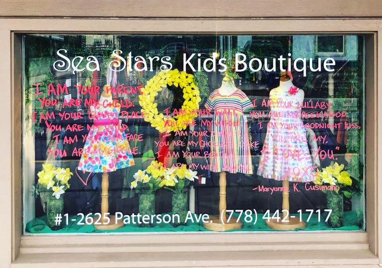 Sea Stars Kids Boutique, Armstrong, BC