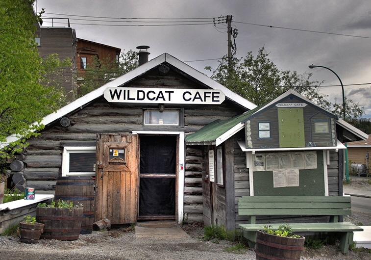 Wildcat Cafe in Old Town Yellowknife, NT