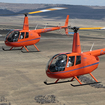 Mountain View Helicopters Heli Flight School, Drumheller, Alberta
