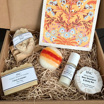 Beer soap, shampoo and deodorant from Simply Natural, Peterborough, Ontario